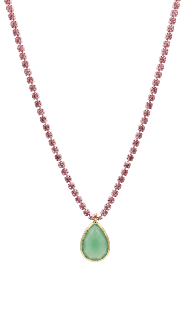 Pink + Green pearl