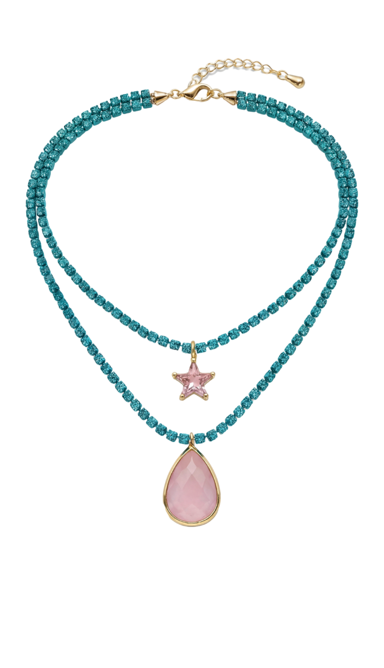 Star + Pearl (Turquoise)