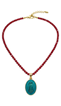 Virgen María (Green-Red)